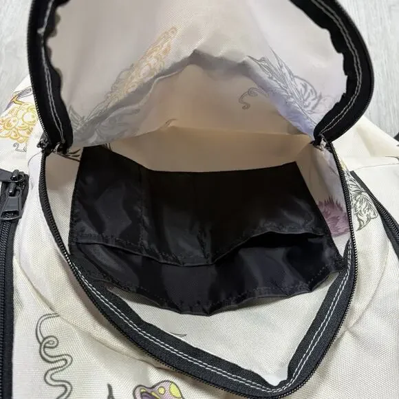 Vans Backpack Grapes Vines Floral Mushroom Adult Size Skateboard Apperal - Picture 10 of 11